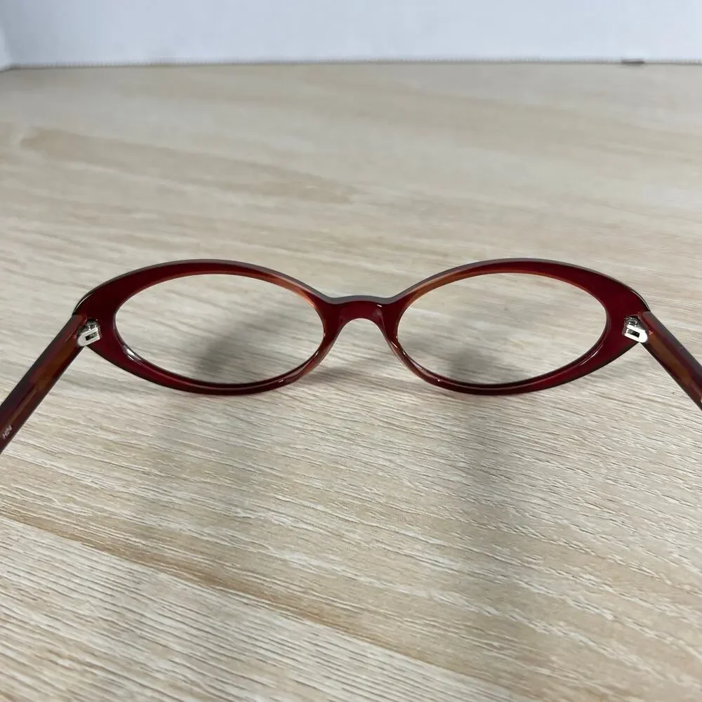 Kate Spade Alissa H24 Eyeglasses Red Cat Eye Frames Only 49-16-140 Italy